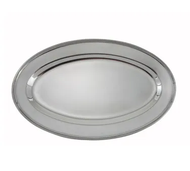 Winco Stainless Steel Platter 12" [OPL-12] 