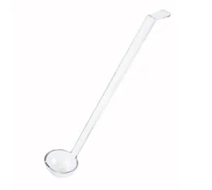 Winco PLD-8C - Ladle, 3/4 Oz., 8-1/2" Long, One-Piece, Clear, Polycarbonate 