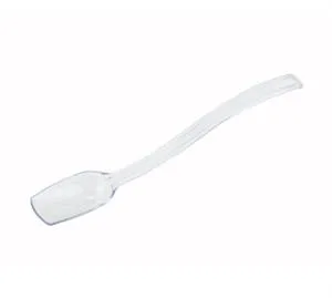 Winco PSSB-10C - 10" Clear Salad/Buffet Spoon 