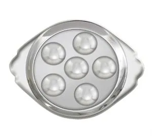 Winco Stainless Steel Snail Dish 6 Holes [SND-6]