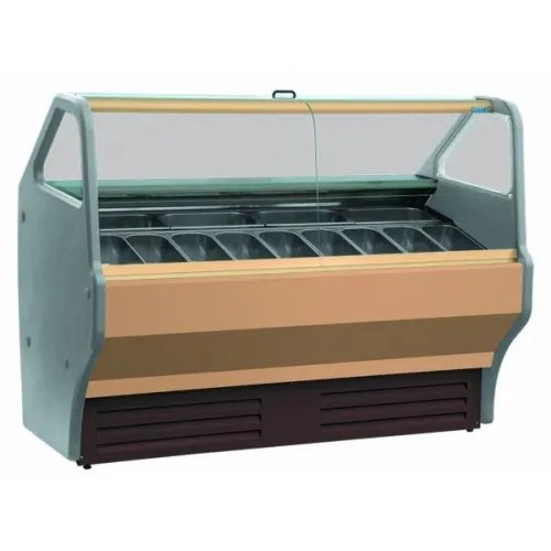 Universal WOJTEK8SC-B - 40" Gelato Display Case - 8 Pans 