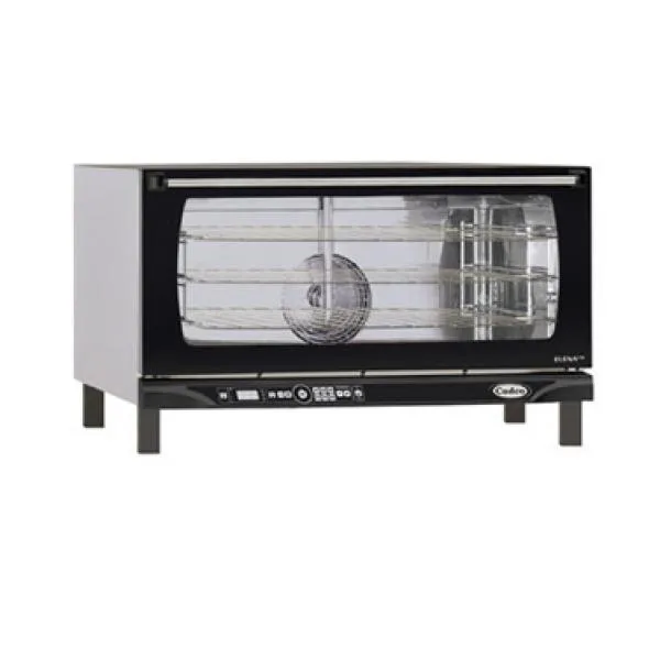 Cadco XAFT188 - Full Size - Stainless Steel Convection Oven w/ Humidity - Dynamic Control Panel - 3 Shelves