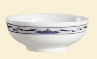 C.A.C. China 103-MB7 - Blue Lotus Menudo Bowl 7-1/4" - (2 Dozen per Case)