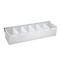 Winco CDP-6 - Condiment Dispenser 6 Compartment