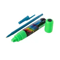 Universal 407MBPMG - Green All Purpose Large Tip Neon Marker