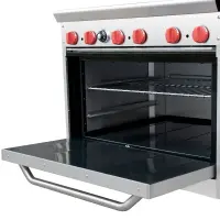 Cooking Performance Group 36-CPGV-6B-S30 - 6 Burner Gas Range - 30" Standard Oven