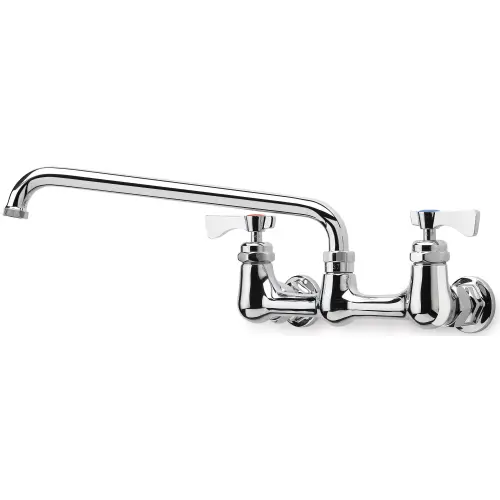 Krowne 14-814L - Royal Series 8" Center Wall Mount Faucet - 14" Spout 