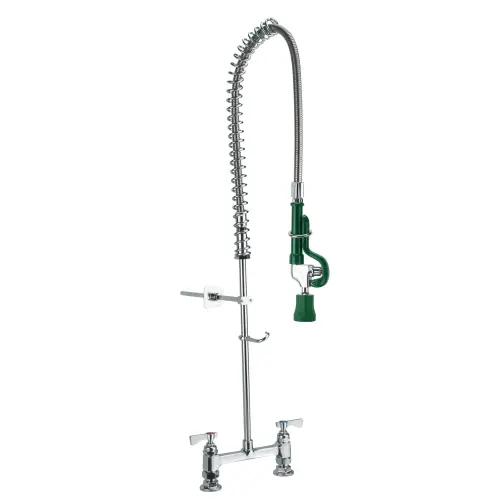 Krowne 17-208WL - Royal Series 8" Center Deck Mount Pre-Rinse Faucet