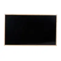 Universal 116BOC3660OK - 36" x 60" Oak Frame Black Marker Board