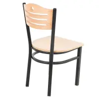 Universal 164CBSTRONAT - Natural Finish Bistro Dining Chair