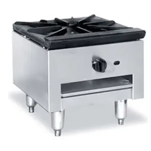 Universal Stainless Steel Pot Stove 1 Burner with 25" Stand [OWST-019S-1]