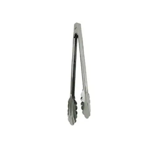 Update International ST-7 - 7" x 1" x 3" - Stainless Steel Spring Tongs  