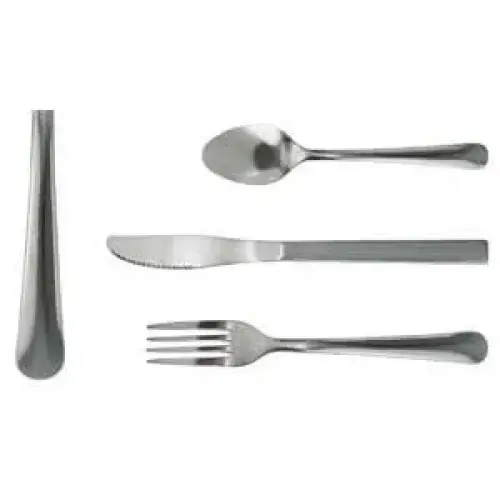 Update International WH-51 - 6" x 0.13" x 1.33" - Windsor Heavy Weight Series Chrome Plated Teaspoon   