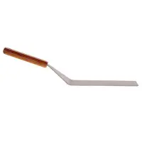 Update International WTSD-48 - 4" x 8" Wood Handle Turner w/Cutting Edge