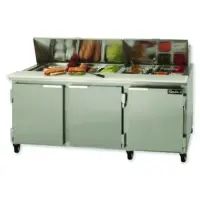 Leader ESLM72 - 72" Refrigerated Sandwich Prep Table - NSF Certified  