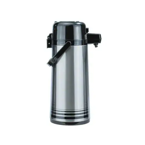 Update International PSVL-25-BK/SF - 2.5 Ltr - Stainless Steel Push-Button Air Pot