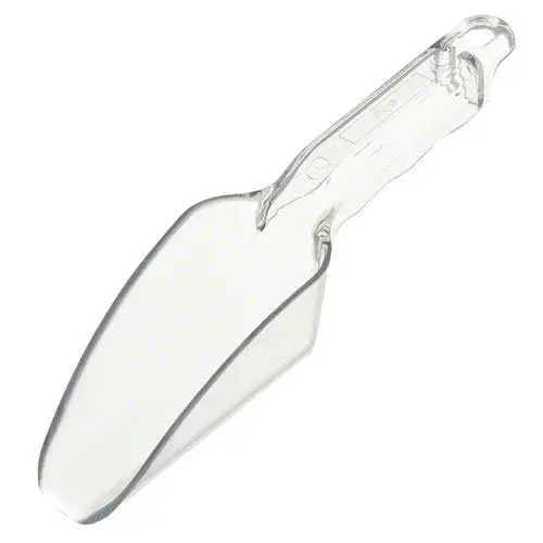 Update International SCP-6C - 10.38" x 2.13" x 2.38" - Polycarbonate Plastic Scoop   