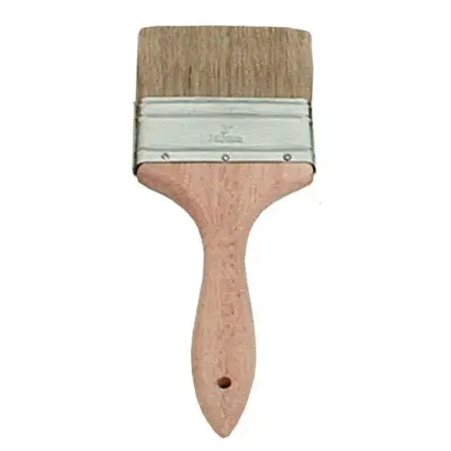 Update International WPBM-30 - 8.5" x 0.5" x 3" - Boar Hair Flat Pastry Brush  