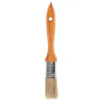 Update International WPBM-10 - 1" Boar Hair Flat Pastry Brush