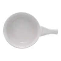 Update International SCW-10H - 5" x 1.5" x 7.25" - Ceramic Soup Crocks with Handle  