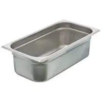 Update International NJP-334 - 4" Third-Size Anti-Jam Steam Table Pan