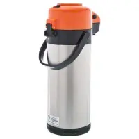 Update International NVSP-30OR - 3 L - Sup-R-Air Air Pot with Orange Push-Button Top