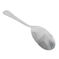 Update International RE-115 - 8.88" x 0.13" x 2.13" - Stainless Steel Regency Series Large Serving Spoons (12 per Case)  