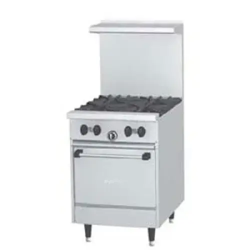 Garland G24-4L - 4 Burner Gas Range - (1) Space Saver Oven