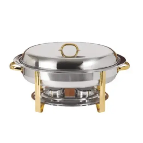 Update International DC-2DF - 6 Qt - Oval Chafer Food Pan