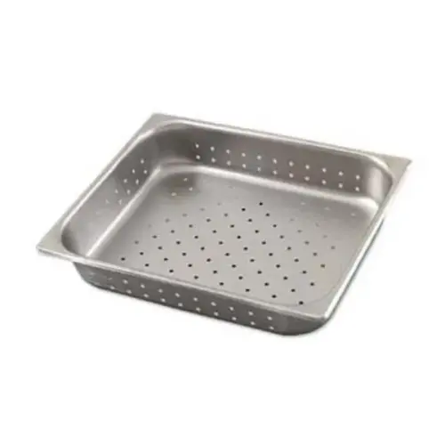 Update International NJP-504PF - 6.5" x 4" x 20.75" - Deep Perforated Steam Table Pan  