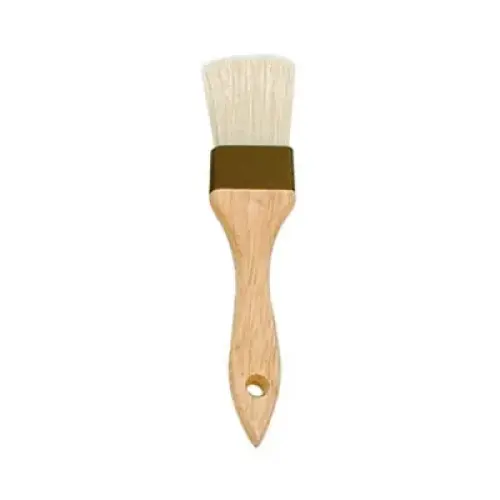 Update International WPBB-15 - 8" x 0.5" x 1.5" - Boar Boar Bristle Flat Pastry Brush   