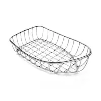 GET Enterprises - 4-80008 - Small Stainless Steel Boat Basket