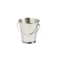 GET Enterprises - 4-80800 - 5 1/2 oz. Stainless Steel Serving Pail