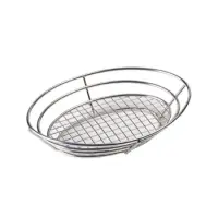 Clipper Mill - 4-83814 - 11" Stainless Basket w/ Grid Base