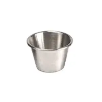 GET Enterprises - 4-84111 - Mini 2 oz. Stainless Steel Condiment Cup