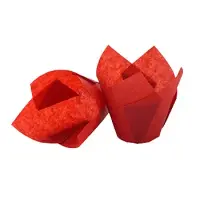 GET Enterprises - 4-T550 - Red Tulip Liners - Case of 1000