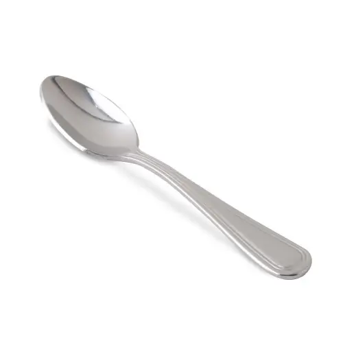 Update International RG-1200 - 4.5" x 0.13" x 0.88" - Stainless Steel Demitasse Spoon (12 per Case)  