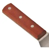 Update International WTPF-10 - 10" Wood Handle Perforated Turner