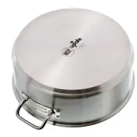 Update International SBR-20 - 20 Qt. - Stainless Steel Brazier with Cover