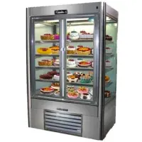 Leader NPS48DS - 48" Swinging Glass Door Refrigerator - Four View