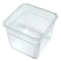 Update International SCQ-6PC - 6 Qt - Square Storage Container