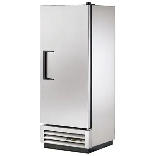 True T-12 - 25" Reach-In Refrigerator - 1 Stainless Steel Swing Door, 3 Shelves