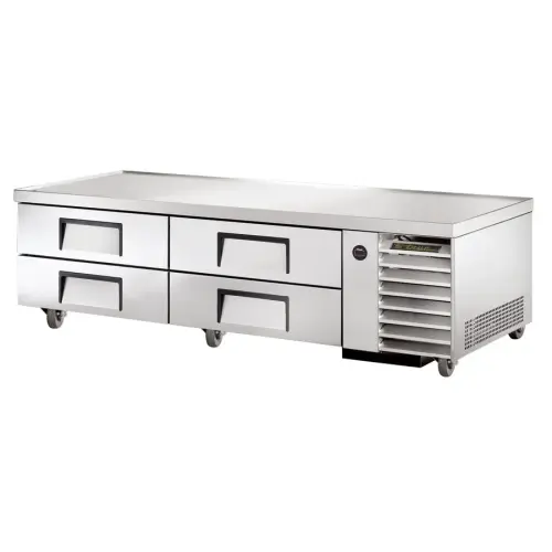 True TRCB-79 - 79" 4 Drawer Refrigerated Chef Base