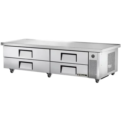 True TRCB-82-86 - 86" 4 Drawer Refrigerated Chef Base