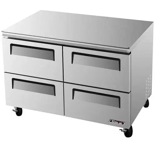 True TUF-48D-D4 - 48.25" Undercounter Freezer - 4 Drawers