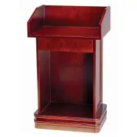 Universal 116POD1CHERY - Hostess Podium w/ Cherry Finish