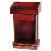 Universal 116POD1CHERY - Hostess Podium w/ Cherry Finish