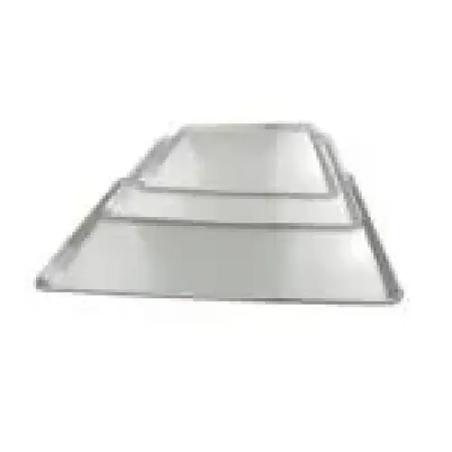 Update International ABNP-25 - Quarter Size Aluminum Bun Pan - 1" x 13" x 9.5"