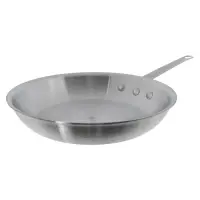 Winco AFP-10 - Aluminum Fry Pan, Mirror Finish, 10" 