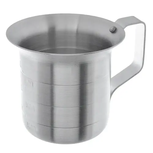 Update International AMEA-05 Liquid Measuring Cup 4.38" x 4" x 4.38"